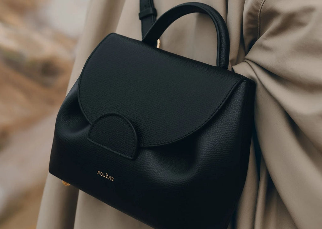 Polène Numéro Un Nano Edition Textured Black