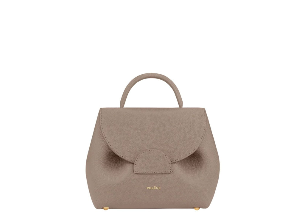 Polène Numéro Un Nano Edition Textured Taupe