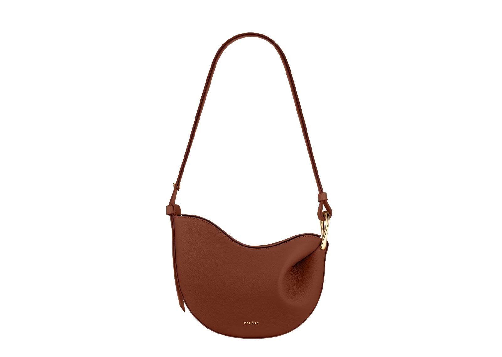 Polène Tonca Edition Textured Cognac