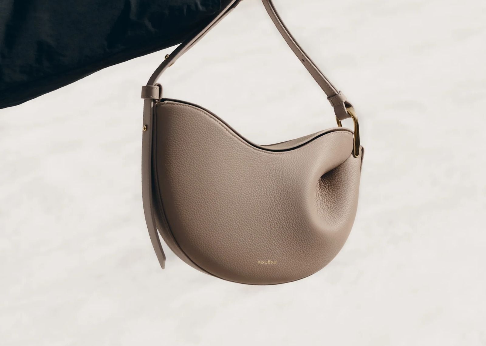 Polène Tonca Edition Textured Taupe