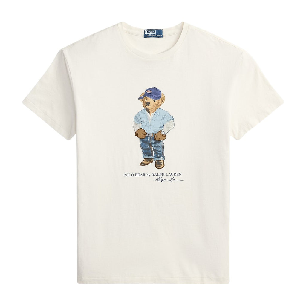 Polo Ralph Lauren Classic Fit Polo Bear Jersey T-Shirt Nevis Denim Bear