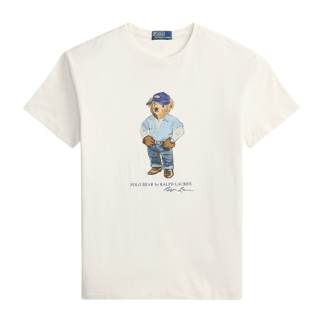 Polo Ralph Lauren Classic Fit Polo Bear Jersey T-Shirt Nevis Denim Bear