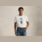 Polo Ralph Lauren Classic Fit Polo Bear Jersey T-Shirt Nevis Denim Bear