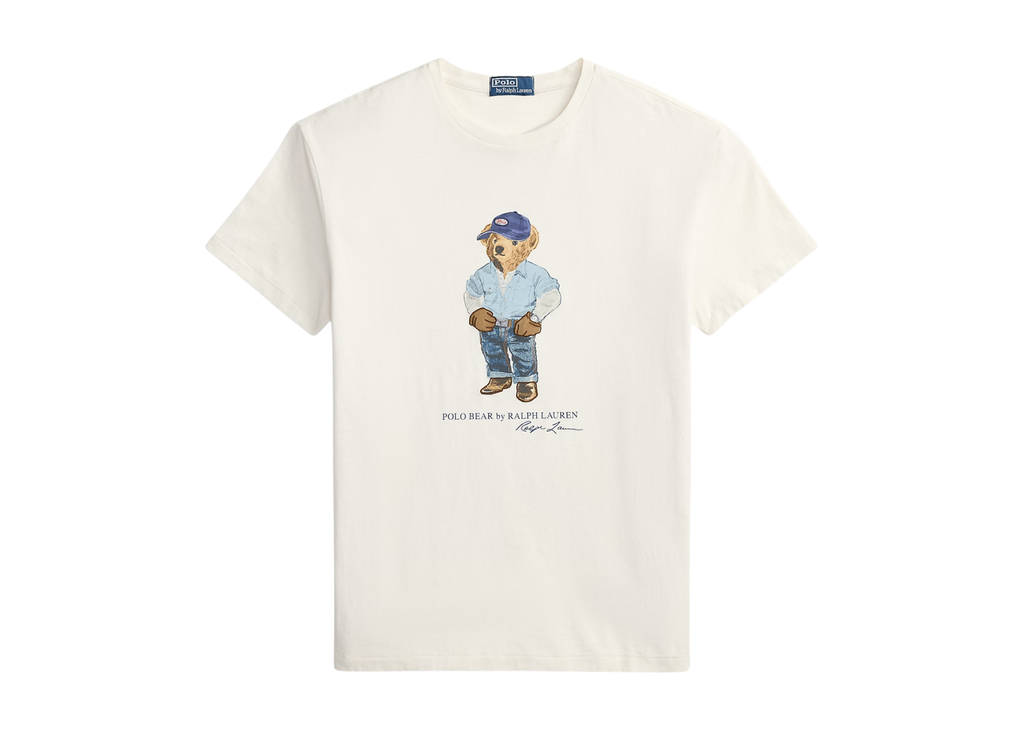 Polo Ralph Lauren Classic Fit Polo Bear Jersey T-Shirt Nevis Denim Bear