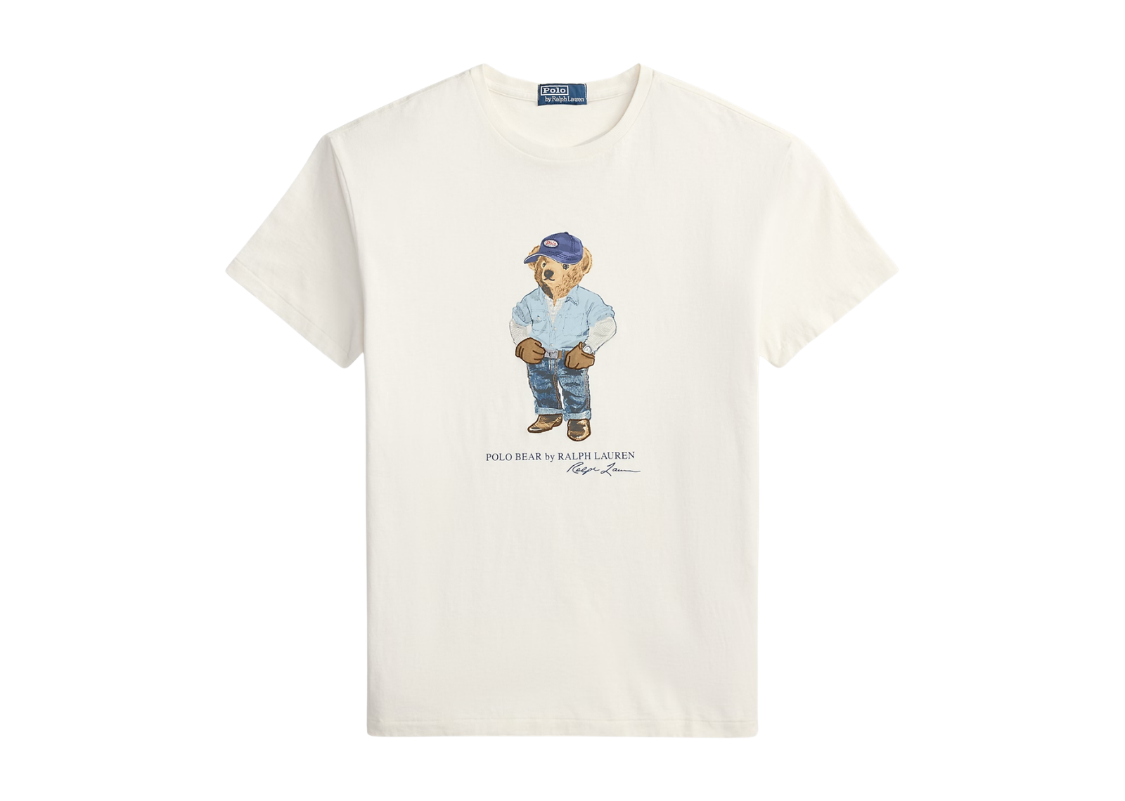 Polo Ralph Lauren Classic Fit Polo Bear Jersey T-Shirt Nevis Denim Bear