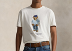 Polo Ralph Lauren Classic Fit Polo Bear Jersey T-Shirt Nevis Denim Bear