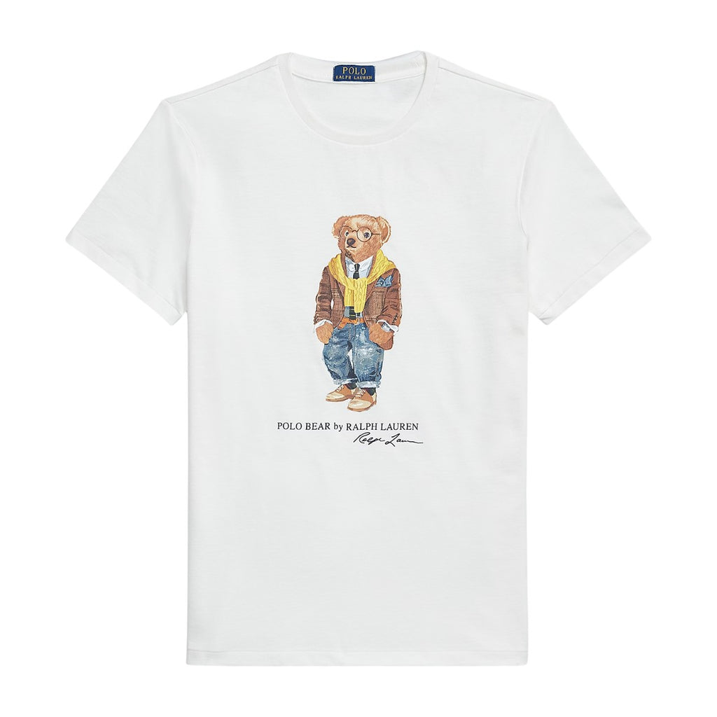 Polo Ralph Lauren Custom Slim Fit Polo Bear Jersey T-Shirt Hudson Valley Bear