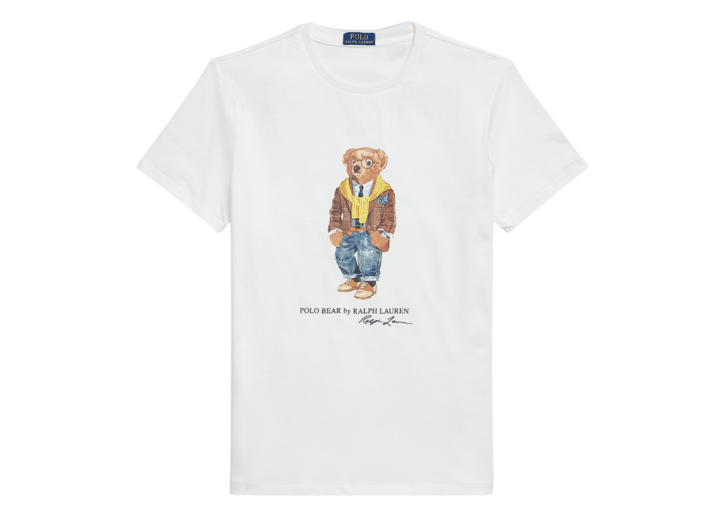 Polo Ralph Lauren Custom Slim Fit Polo Bear Jersey T-Shirt Hudson Valley Bear