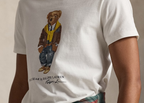 Polo Ralph Lauren Custom Slim Fit Polo Bear Jersey T-Shirt Hudson Valley Bear