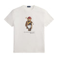Polo Ralph Lauren Custom Slim Fit Polo Bear Jersey T-Shirt White Society Bear