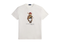 Polo Ralph Lauren Custom Slim Fit Polo Bear Jersey T-Shirt White Society Bear