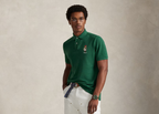 Polo Ralph Lauren Custom Slim Fit Polo Bear Mesh Polo New Forest Society Bear