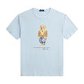 Polo Ralph Lauren Custom Slim Fit Polo Bear T-Shirt Blue Heritage Bear