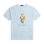 Polo Ralph Lauren Custom Slim Fit Polo Bear T-Shirt Blue Heritage Bear