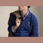 Polo Ralph Lauren Polo Bear Cashmere Jumper Rustic Navy Heather