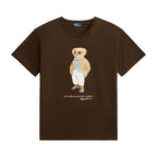 Polo Ralph Lauren Polo Bear Cotton Jersey T-Shirt Dark Brown