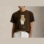 Polo Ralph Lauren Polo Bear Cotton Jersey T-Shirt Dark Brown