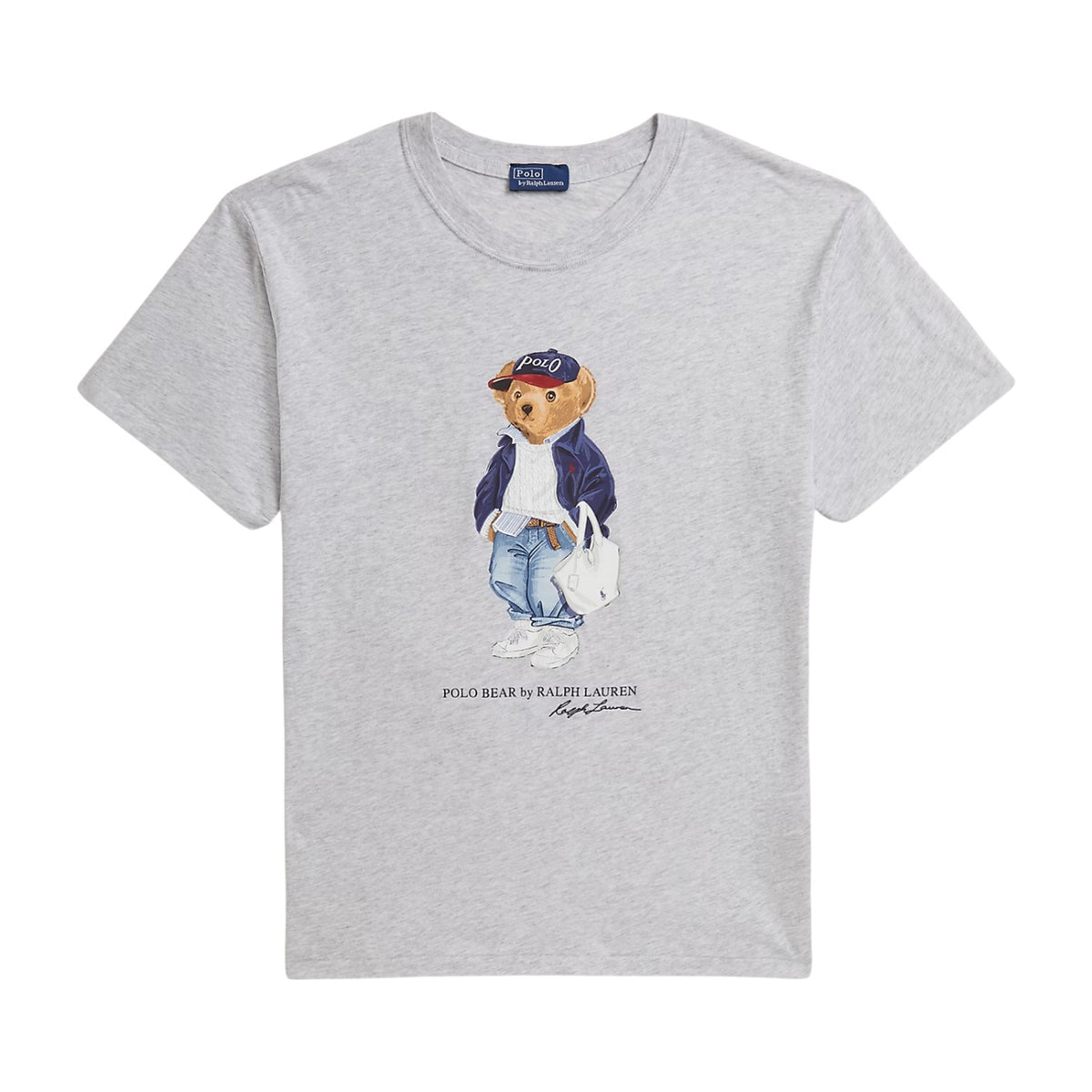 Polo Ralph Lauren Polo Bear Cotton Jersey T-Shirt Light Smoke Heather
