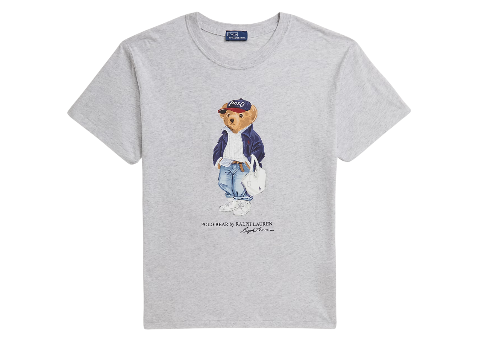 Polo Ralph Lauren Polo Bear Cotton Jersey T-Shirt Light Smoke Heather