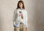 Polo Ralph Lauren Polo Bear Crewneck Jumper White Multi