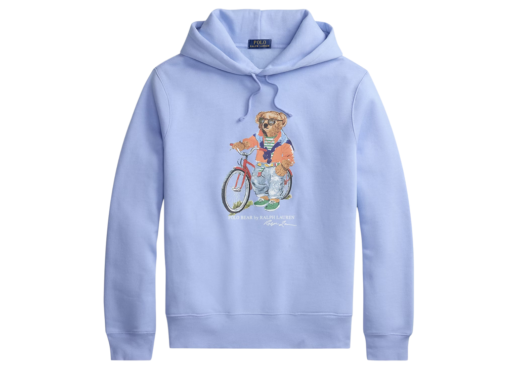 Polo Ralph Lauren Polo Bear Fleece Hoodie Austin Blue Summer Bear