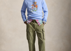 Polo Ralph Lauren Polo Bear Fleece Hoodie Austin Blue Summer Bear