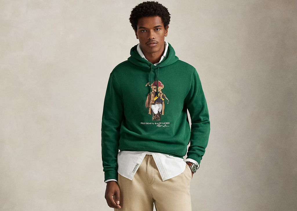 Polo Ralph Lauren Polo Bear Fleece Hoodie New Forest Society Bear