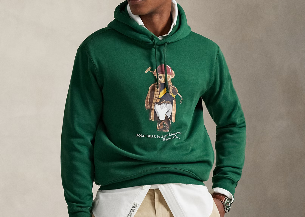 Polo Ralph Lauren Polo Bear Fleece Hoodie New Forest Society Bear