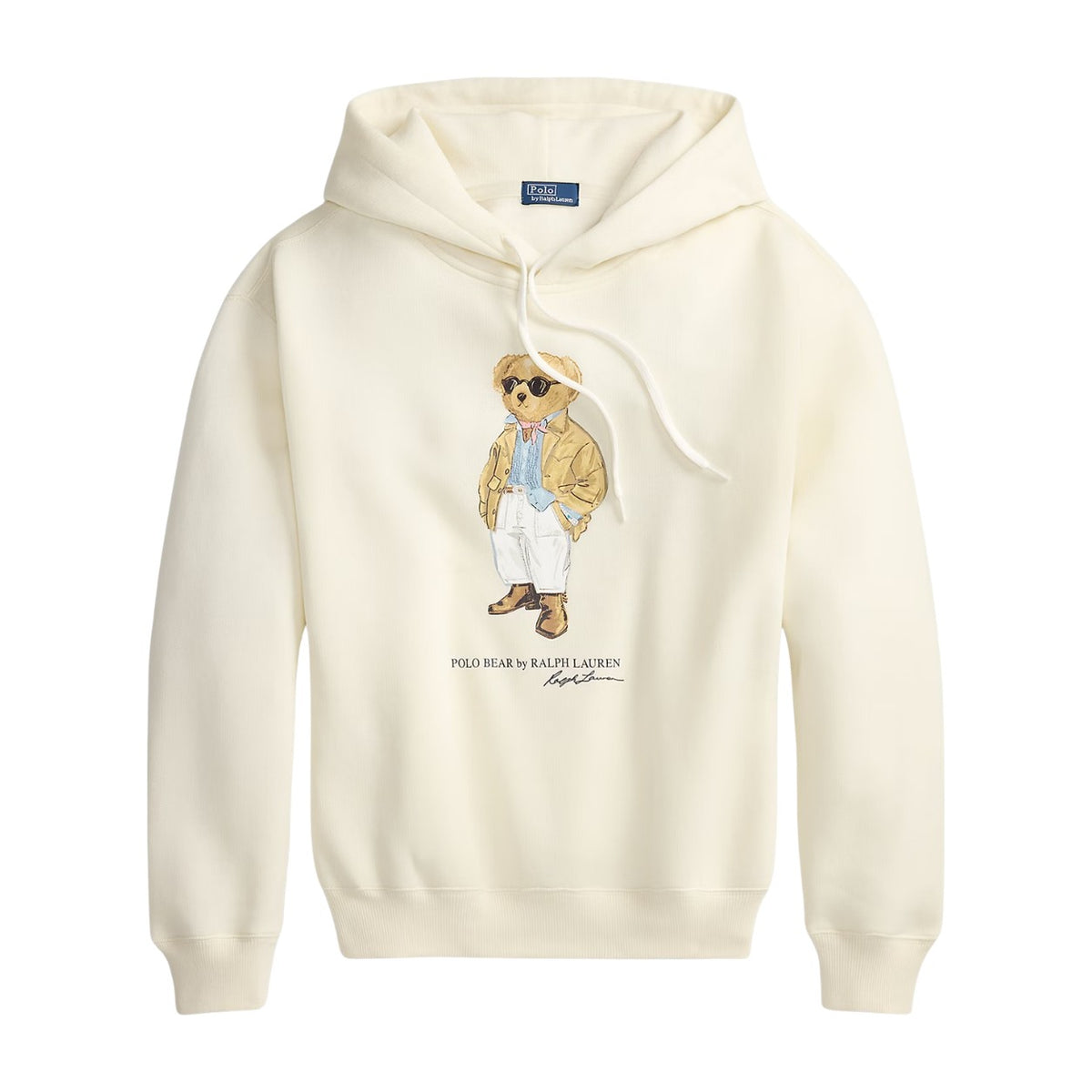 Polo Ralph Lauren Polo Bear Fleece Hoodie Parchment Cream