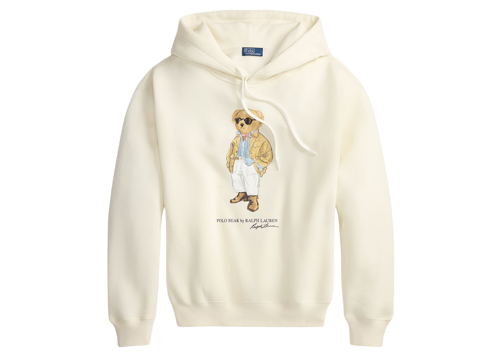 Polo Ralph Lauren Polo Bear Fleece Hoodie Parchment Cream