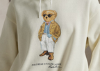 Polo Ralph Lauren Polo Bear Fleece Hoodie Parchment Cream