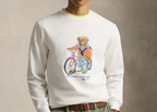 Polo Ralph Lauren Polo Bear Fleece Sweatshirt White Summer Bear