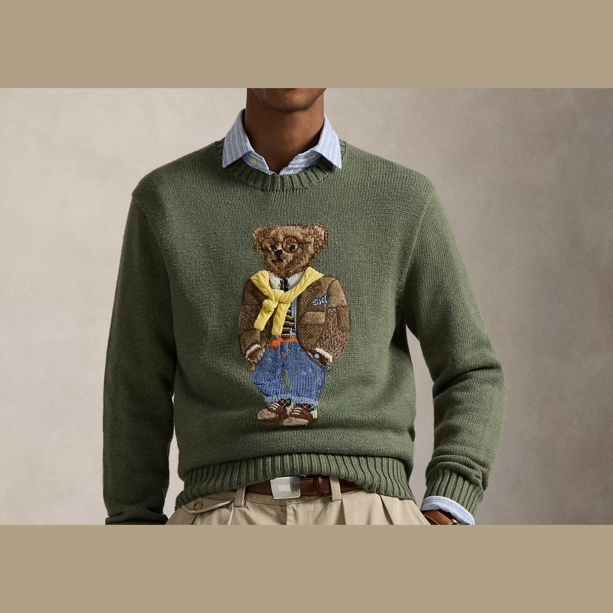 Polo Ralph Lauren Polo Bear Jumper Lovette Heather