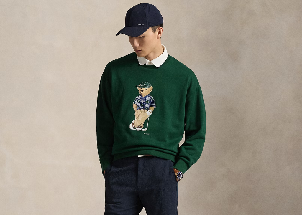 Polo Ralph Lauren Polo Bear Relaxed Fit Sweatshirt Moss Agate
