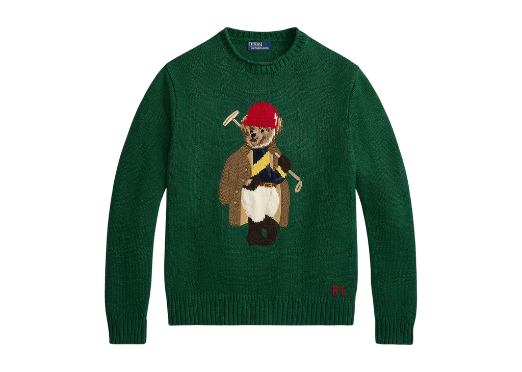 Polo Ralph Lauren Polo Bear Rollneck Jumper New Forest