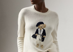 Polo Ralph Lauren Pre-Spring Polo Bear Cashmere Jumper Lux Cream
