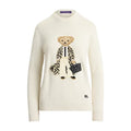 Polo Ralph Lauren Spring Polo Bear Silk Jumper Cream