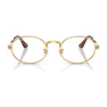 Ray-Ban A$AP Rocky Oval Metal Optical Eyeglasses Arista Gold
