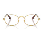 Ray-Ban A$AP Rocky Oval Metal Optical Eyeglasses Arista Gold