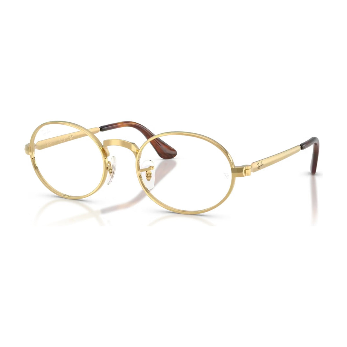 Ray-Ban A$AP Rocky Oval Metal Optical Eyeglasses Arista Gold