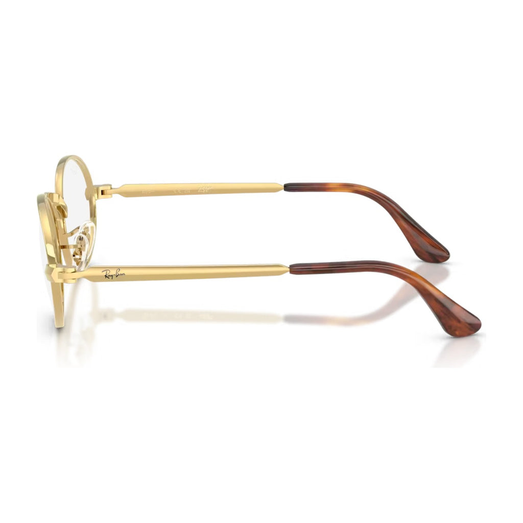 Ray-Ban A$AP Rocky Oval Metal Optical Eyeglasses Arista Gold