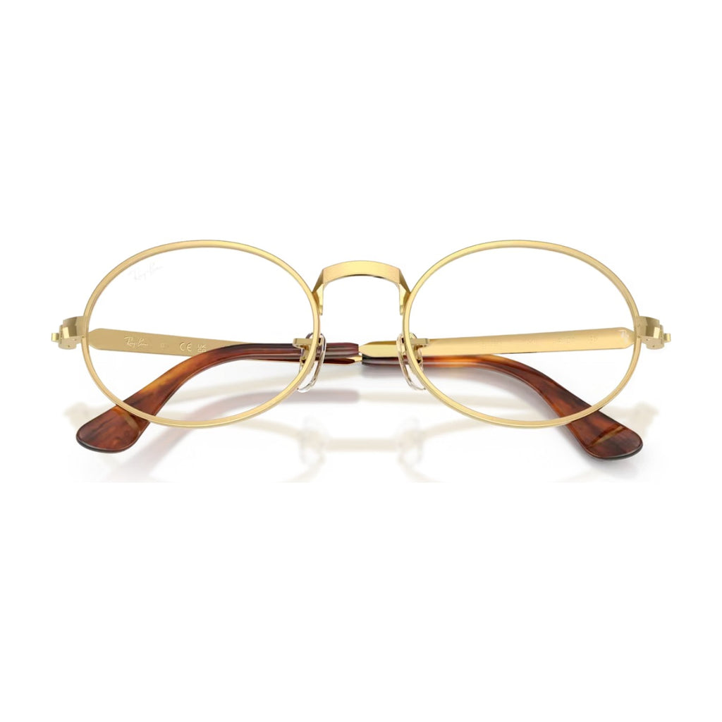 Ray-Ban A$AP Rocky Oval Metal Optical Eyeglasses Arista Gold