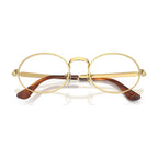 Ray-Ban A$AP Rocky Oval Metal Optical Eyeglasses Arista Gold