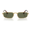 Ray-Ban A$AP Rocky RB 3927 Metal Sunglasses Green Polarized Lens Arista Gold