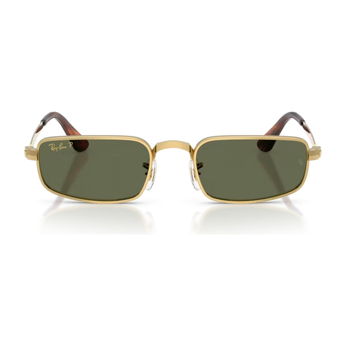 Ray-Ban A$AP Rocky RB 3927 Metal Sunglasses Green Polarized Lens Arista Gold