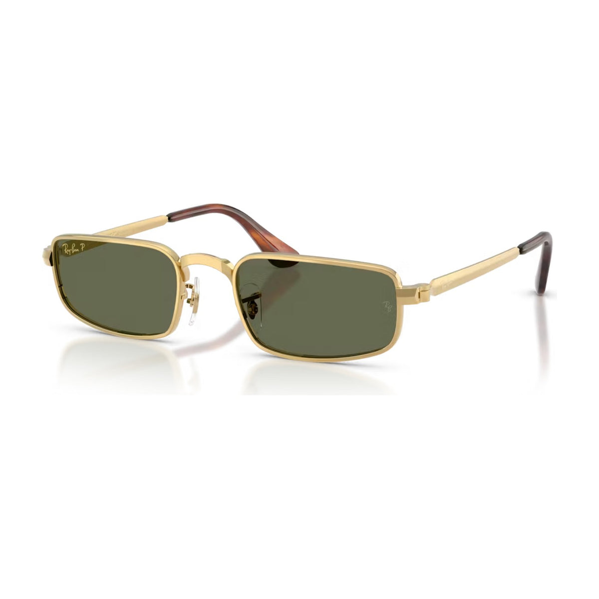 Ray-Ban A$AP Rocky RB 3927 Metal Sunglasses Green Polarized Lens Arista Gold