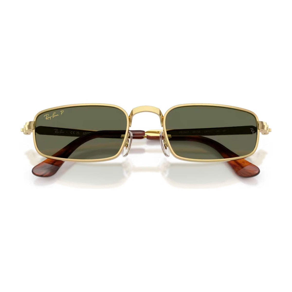 Ray-Ban A$AP Rocky RB 3927 Metal Sunglasses Green Polarized Lens Arista Gold