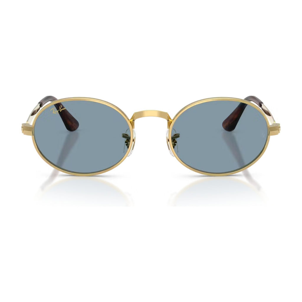 Ray-Ban A$AP Rocky RB 3931 Metal Sunglasses Blue Lens Arista Gold