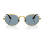 Ray-Ban A$AP Rocky RB 3931 Metal Sunglasses Blue Lens Arista Gold
