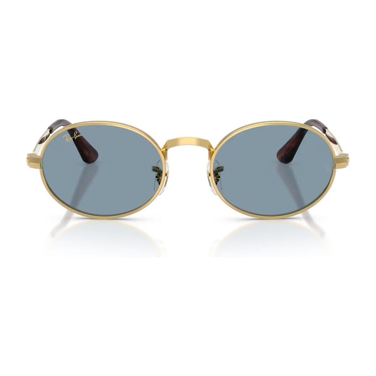 Ray-Ban A$AP Rocky RB 3931 Metal Sunglasses Blue Lens Arista Gold
